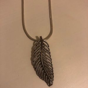 Pandora Feather Necklace
